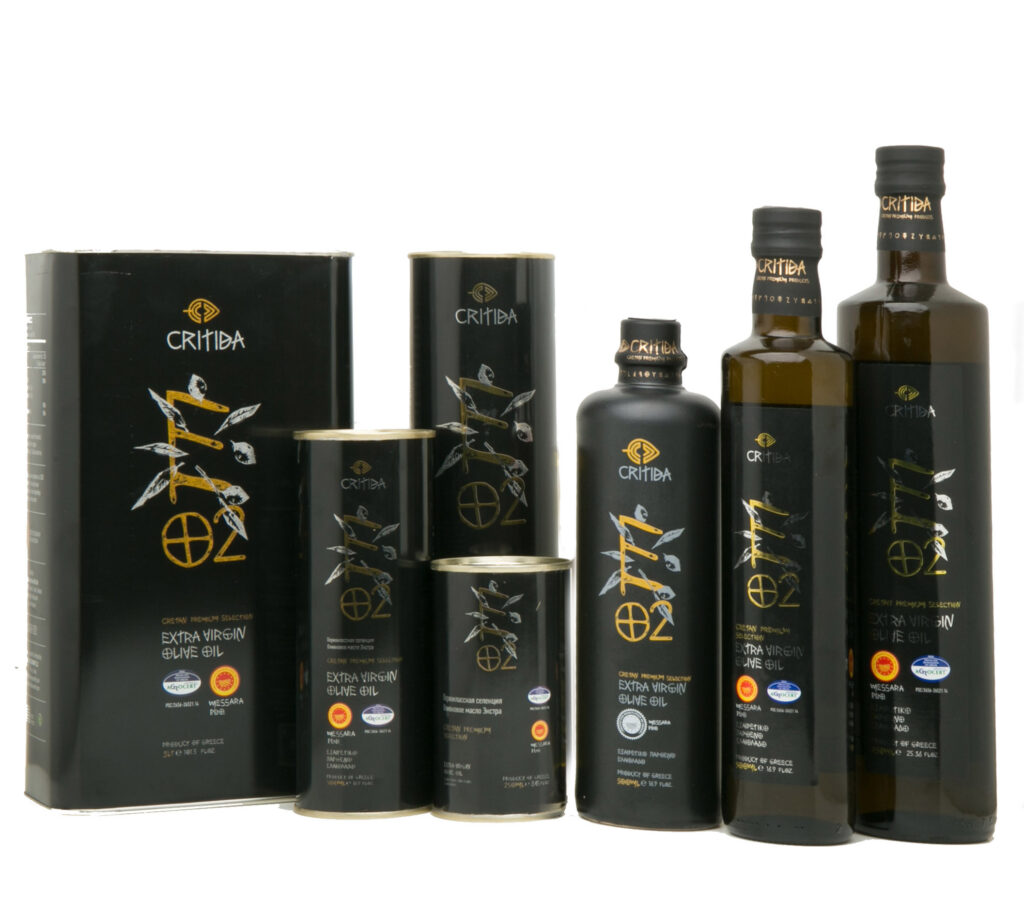 Ulei de măsline organic extra virgin grecesc din Creta