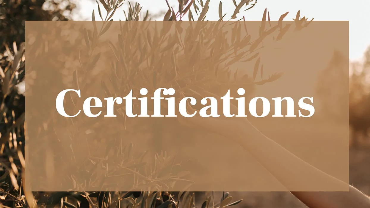 olivolja certifieringar
