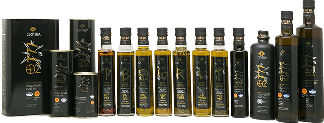 Greek premium extra virgin olive oil EVOO from Crete Greece