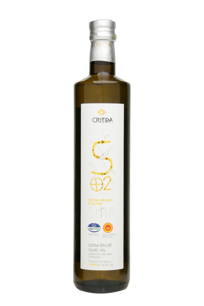 SITIA extra virgin olive oil, Crete (Sitia EVOO): Sitia PDO 0,2%, Greece