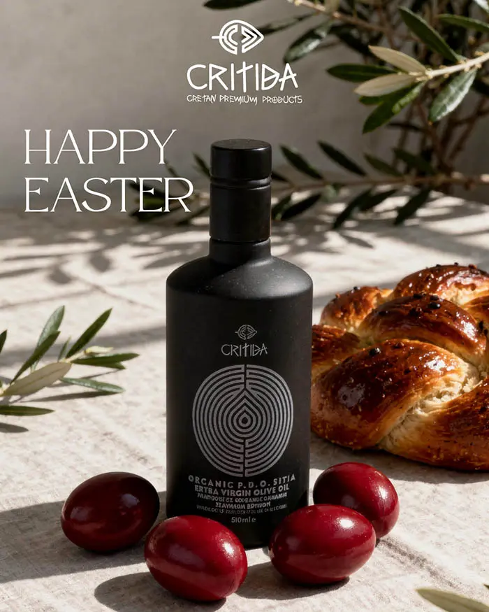 Bio Cretan Olive Oil - Happy Easter