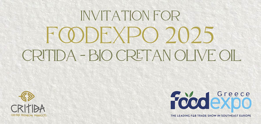 Invitation for FoodExpo at Athens Greece 2025